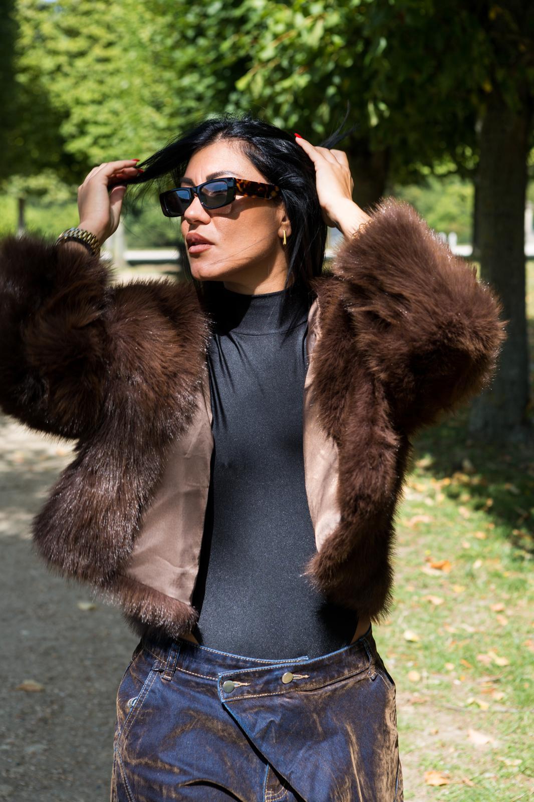 Pellicciotto Marrone