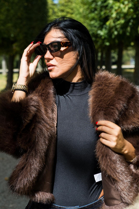 Pellicciotto Marrone